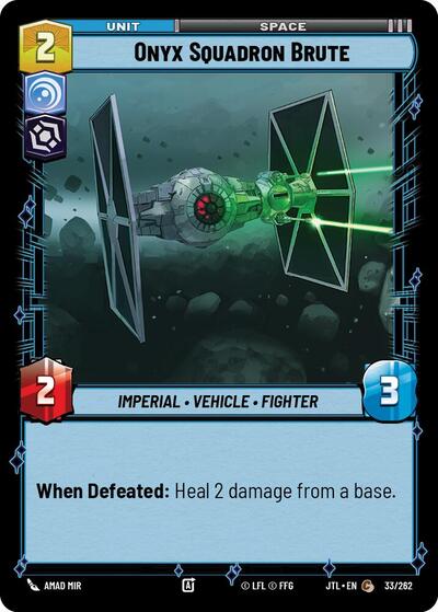 Onyx Squadron Brute (Jump to Lightspeed) Near Mint