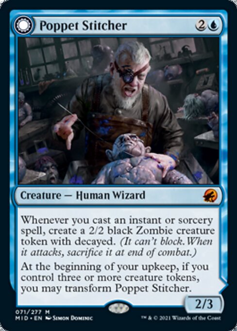 Poppet Stitcher / Poppet Factory (Innistrad: Midnight Hunt) Near Mint German
