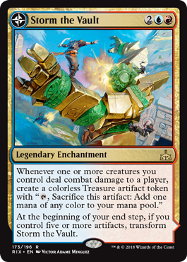 Storm the Vault (Rivals of Ixalan) Damaged / Poor
