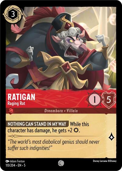 Ratigan - Raging Rat (Shimmering Skies) Near Mint