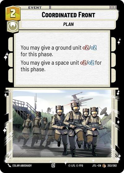 Coordinated Front (Jump to Lightspeed) Near Mint