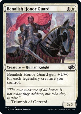 Benalish Honor Guard (Jumpstart 2022) Light Play