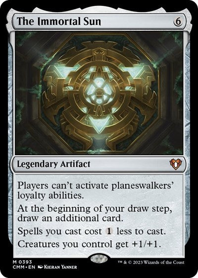 The Immortal Sun (Commander Masters) Light Play