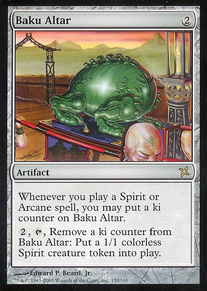 Baku Altar (Betrayers of Kamigawa) Light Play