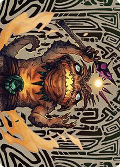 Zoyowa Lava-Tongue Art Card (Art Series: The Lost Caverns of Ixalan) Near Mint