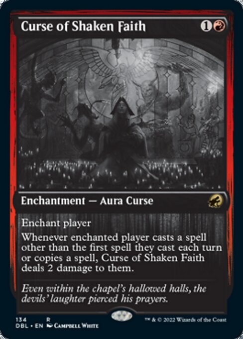 Curse of Shaken Faith (Innistrad: Double Feature) Near Mint