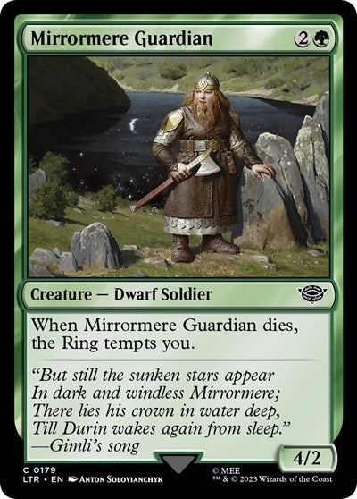Mirrormere Guardian (Universes Beyond: The Lord of the Rings: Tales of Middle-earth) Near Mint Foil