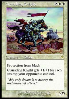 Crusading Knight (Invasion) Damaged / Poor