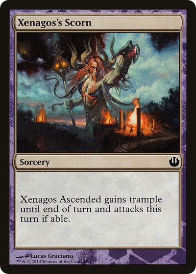 Xenagos's Scorn (Promos: Hero's Path) Light Play