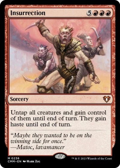 Insurrection (Commander Masters) Medium Play