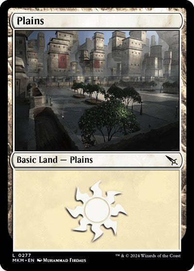 Plains (0277) (Murders at Karlov Manor) Light Play Foil