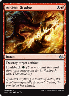 Ancient Grudge (Modern Masters 2017) Medium Play Foil