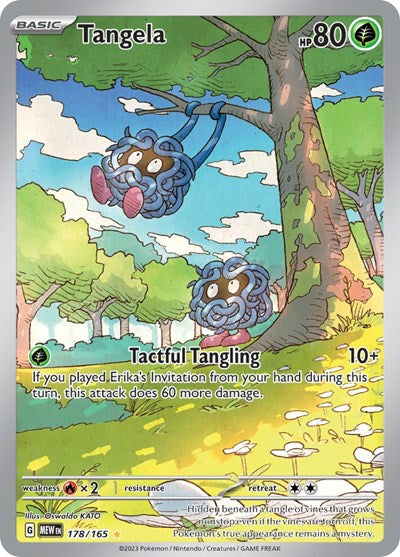 Tangela - 178 (Scarlet and Violet: 151) Near Mint Holofoil