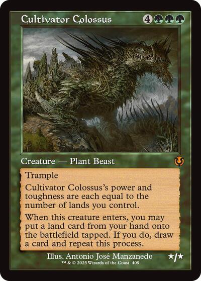 Cultivator Colossus (Retro Frame) (Innistrad Remastered) Near Mint