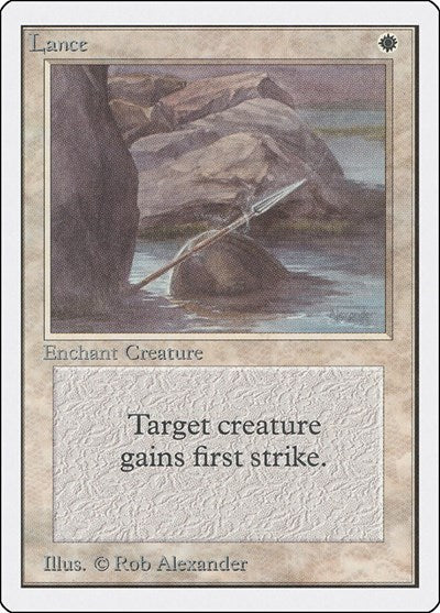 Lance (Unlimited) Light Play