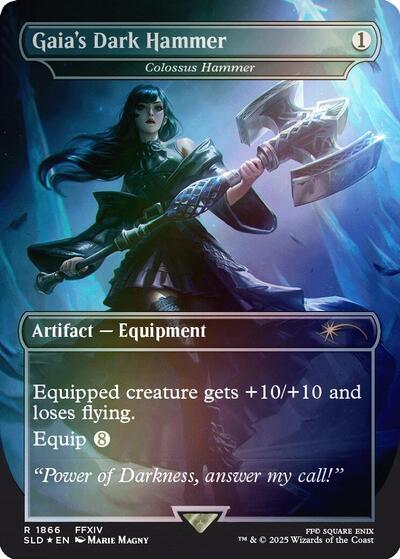Gaia s Dark Hammer   Colossus Hammer  Rainbow Foil|0|0|0.00