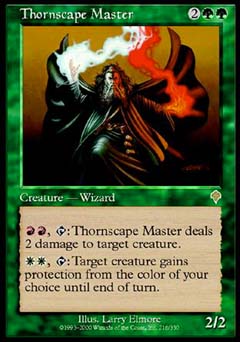 Thornscape Master (Invasion) Medium Play Foil