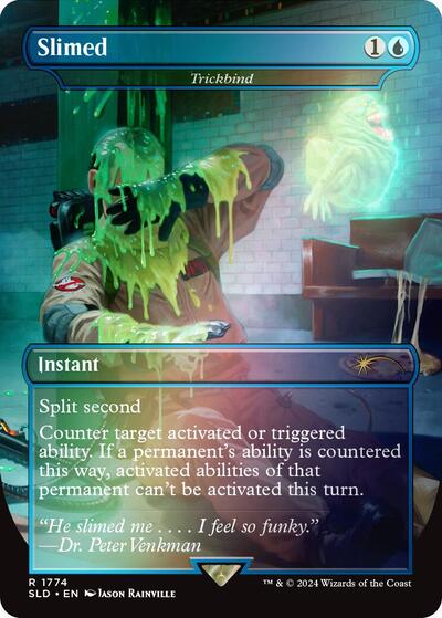 Slimed - Trickbind (Rainbow Foil) (Secret Lair) Near Mint Foil