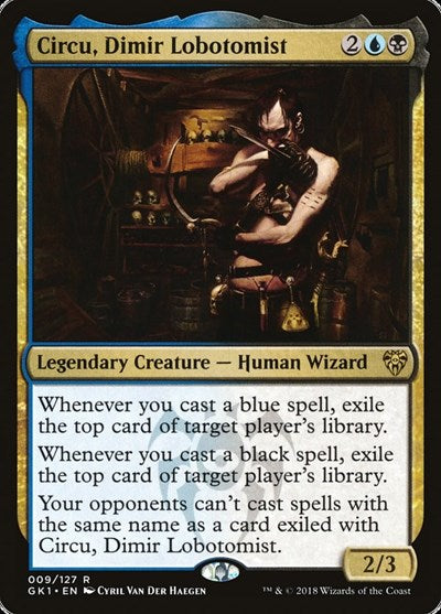 Circu, Dimir Lobotomist (Guilds of Ravnica: Guild Kits) Medium Play