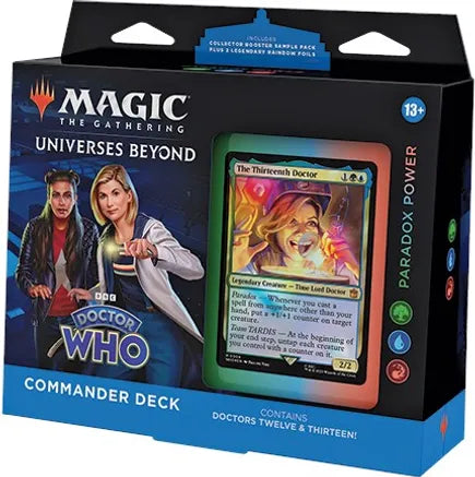 DR WHO: Paradox Power Commander Deck