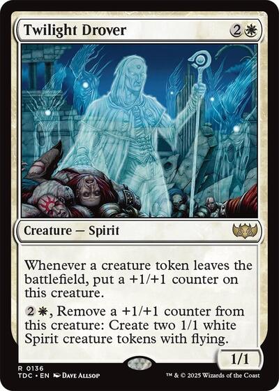 Twilight Drover (Commander: Tarkir: Dragonstorm) Light Play