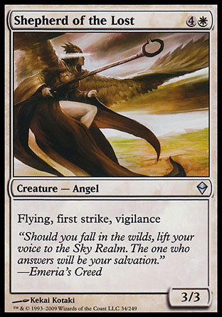 Shepherd of the Lost (Zendikar) Light Play Foil