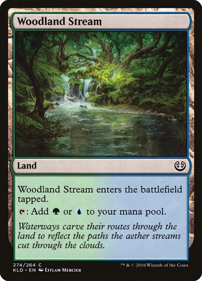 Woodland Stream (Kaladesh) Near Mint