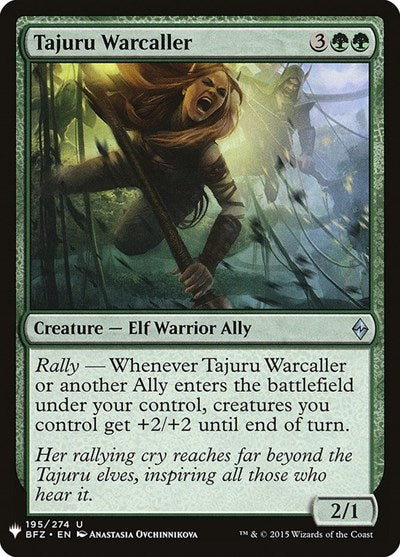 Tajuru Warcaller (Mystery Booster) Near Mint