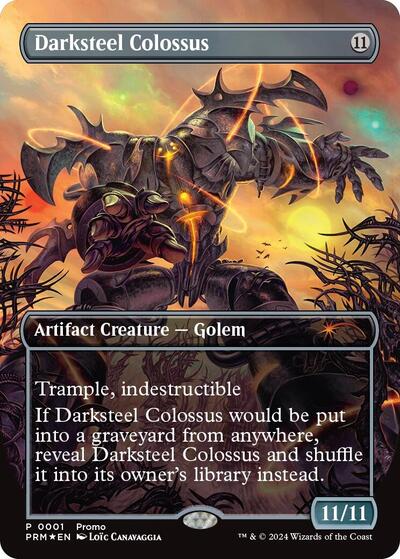 Darksteel Colossus (Promos: Unique and Miscellaneous) Near Mint Foil