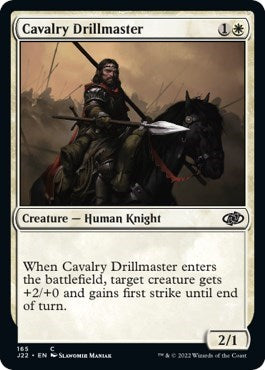 Cavalry Drillmaster (Jumpstart 2022) Medium Play