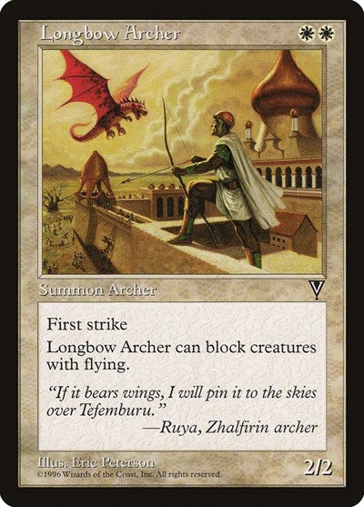 Longbow Archer (Visions) Medium Play