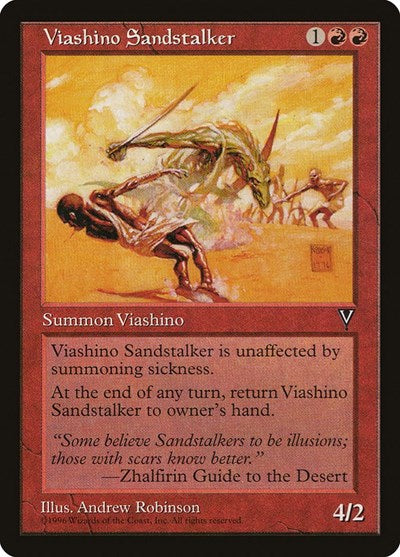 Viashino Sandstalker (Visions) Medium Play