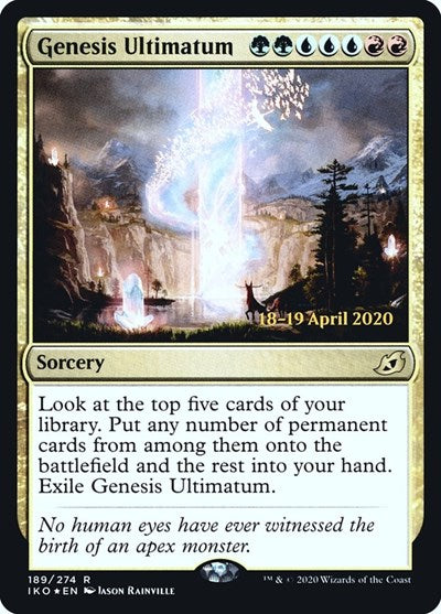 Genesis Ultimatum|0|0|0.00