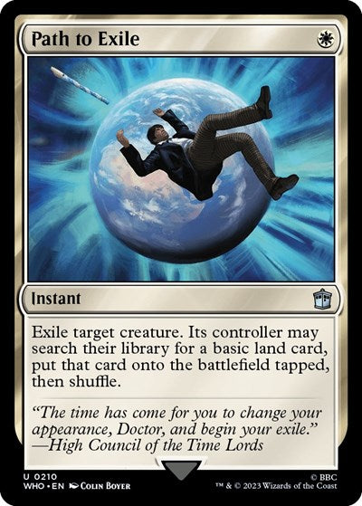 Path to Exile (Universes Beyond: Doctor Who) Medium Play Foil