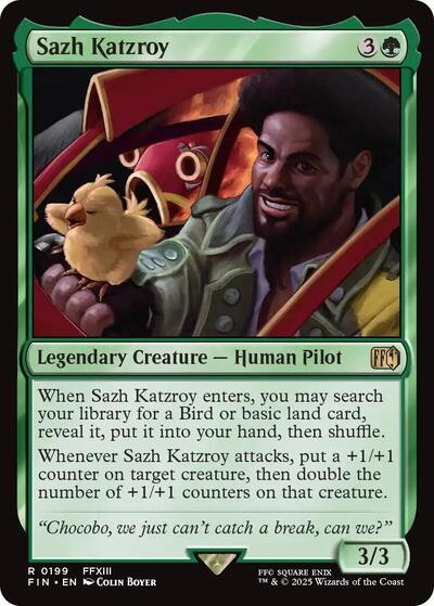 Sazh Katzroy (Universes Beyond: FINAL FANTASY) Near Mint