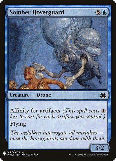 Somber Hoverguard (Mystery Booster) Near Mint