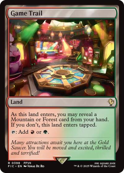 Game Trail (Surge Foil) (Commander: FINAL FANTASY) Near Mint Foil