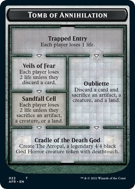Tomb of Annihilation / The Atropal Double-sided Token (Promo Pack: Adventures in the Forgotten Realms) Near Mint