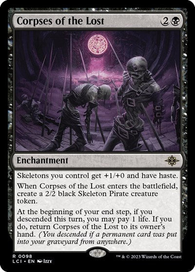 Corpses of the Lost (The Lost Caverns of Ixalan) Near Mint Foil
