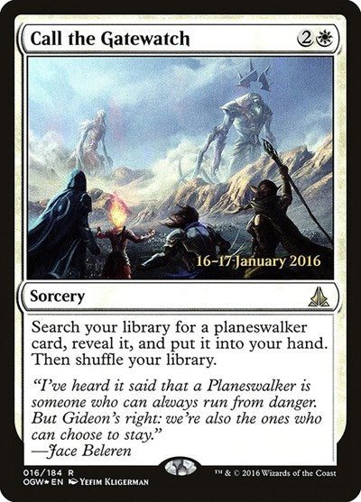 Call the Gatewatch (Promos: Prerelease Cards) Near Mint Foil