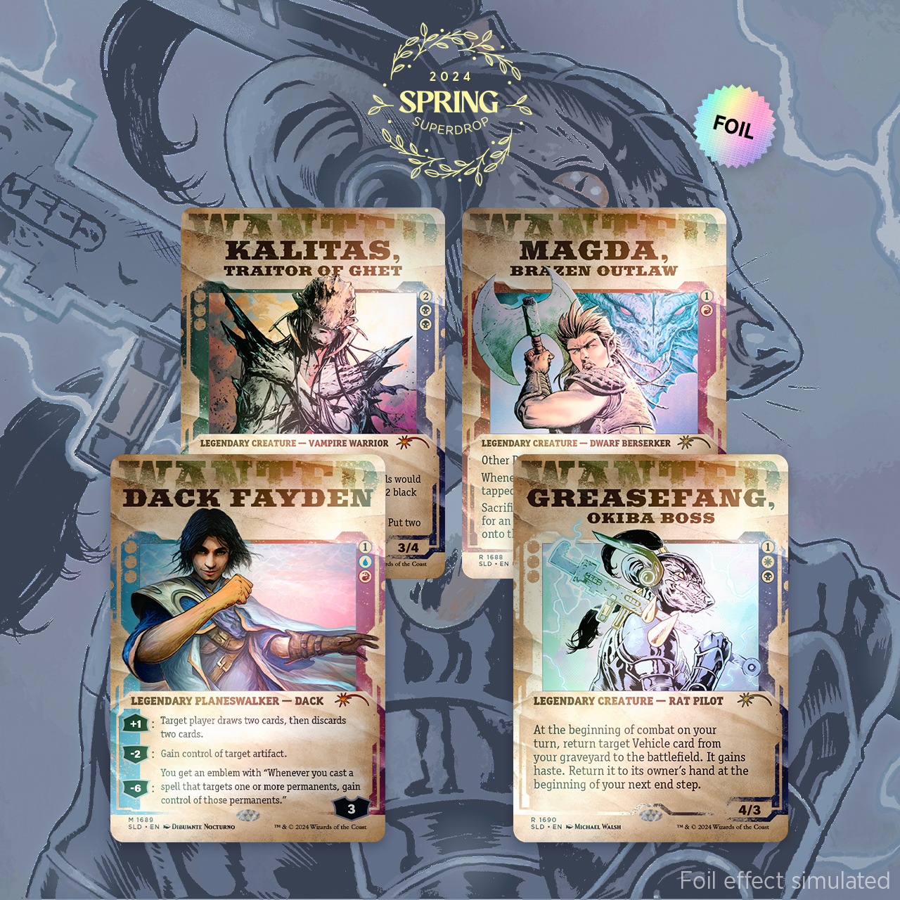 Secret Lair Drop - Outlaws of Thunder Junction Foil