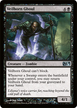 Veilborn Ghoul (Magic 2013 Core Set) Light Play Foil