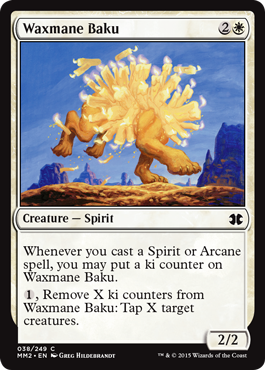 Waxmane Baku (Modern Masters 2015) Near Mint Foil