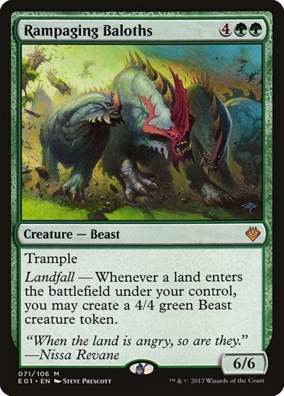 Rampaging Baloths (Archenemy: Nicol Bolas) Light Play