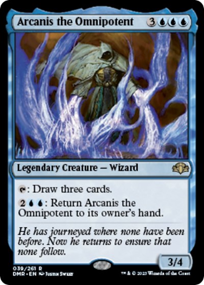 Arcanis the Omnipotent (Dominaria Remastered) Near Mint