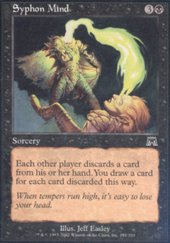 Syphon Mind (Onslaught) Light Play Foil
