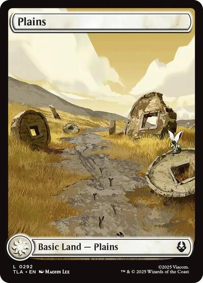Plains (0292) (Avatar: The Last Airbender) Near Mint Foil
