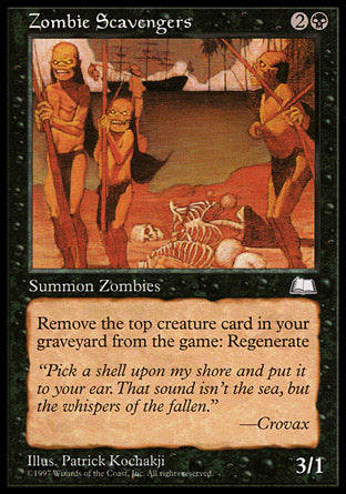 Zombie Scavengers (Weatherlight) Medium Play