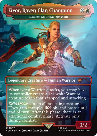 Eivor  Raven Clan Champion   Najeela  the Blade Blossom  Rainbow Foil|2|0|0.00