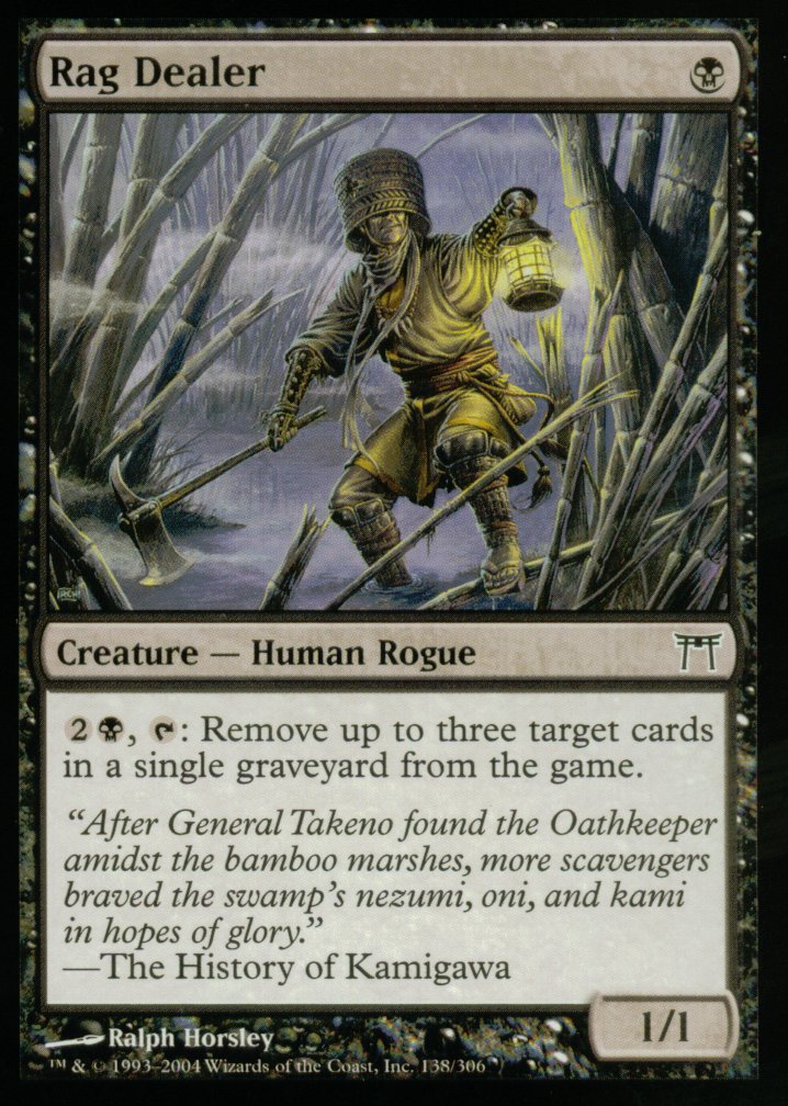 Rag Dealer (Champions of Kamigawa) Light Play Foil